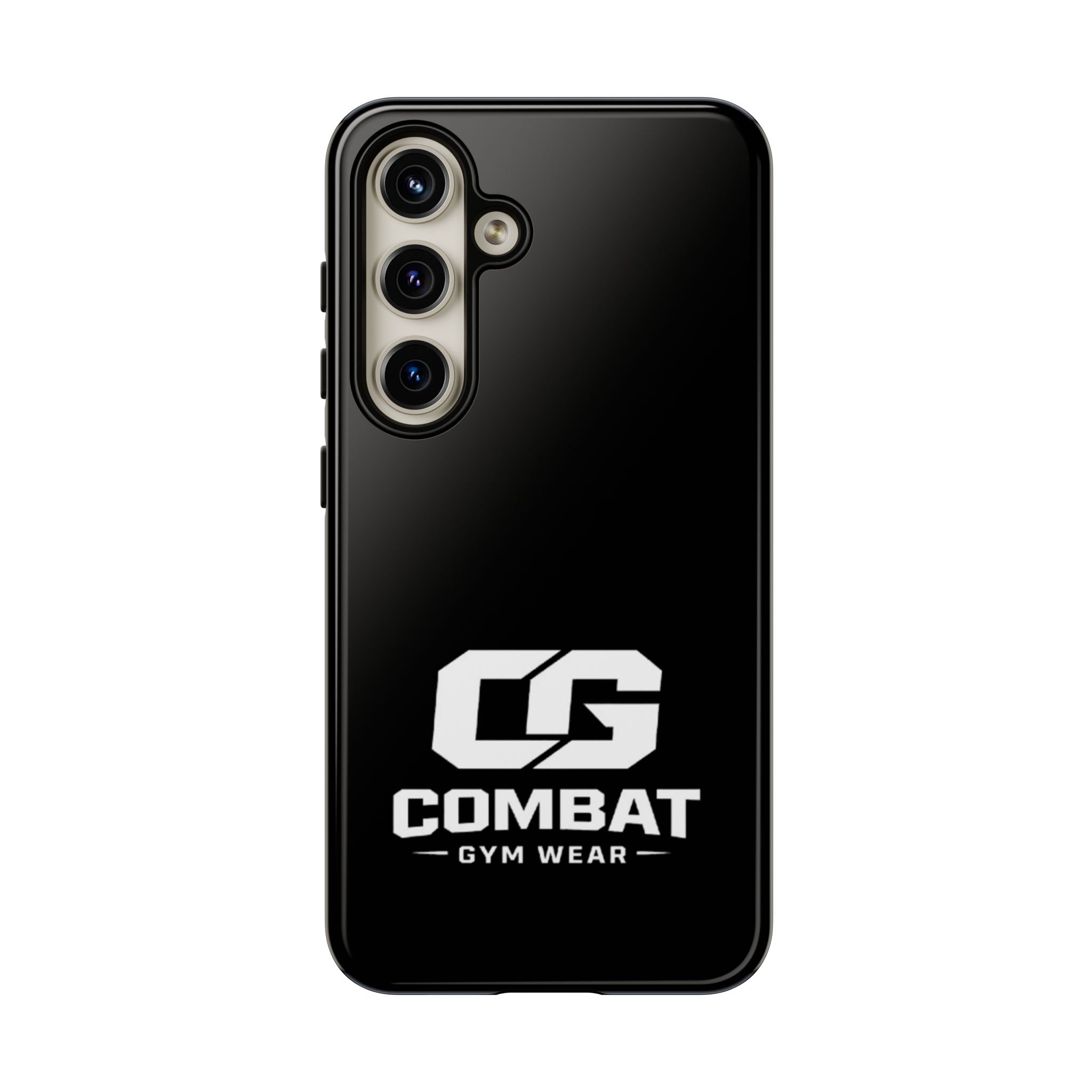 Combat Gym Wear Phone Case — Tough Protective Black Case with CG Logo