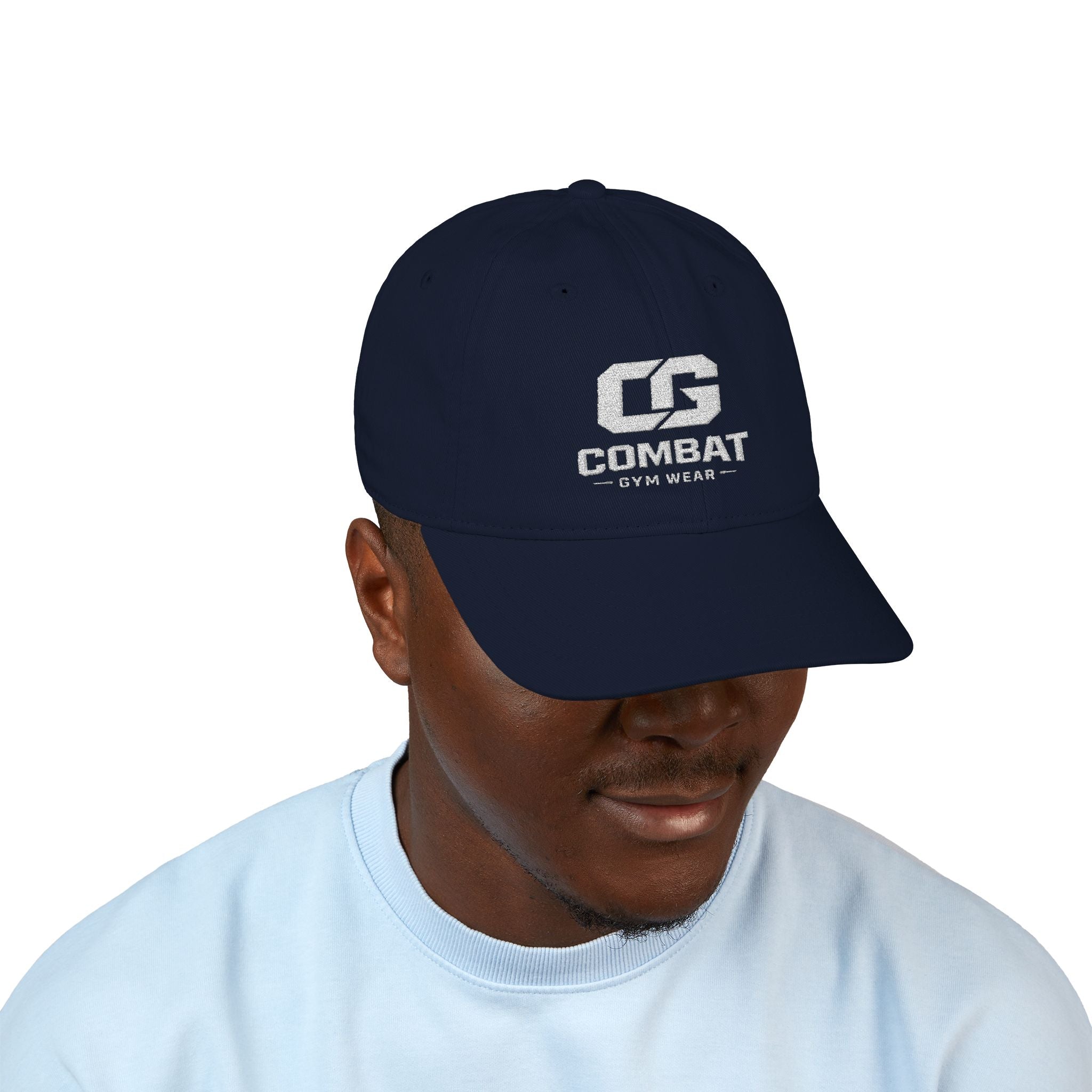 Combat Gymwear Embroidered Organic Baseball Cap