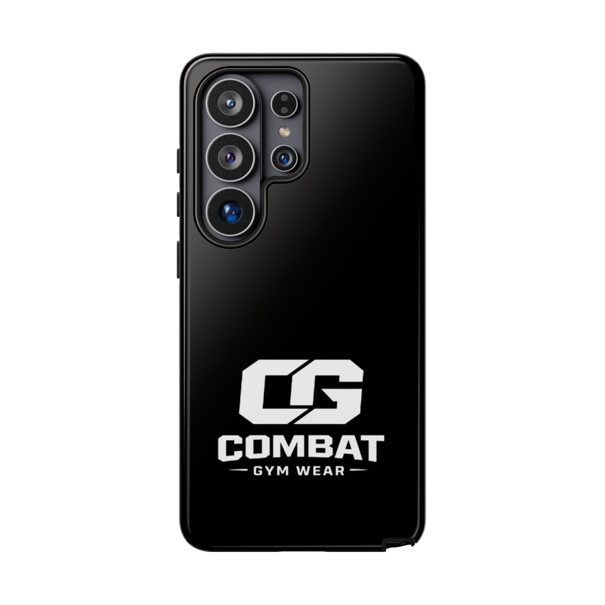 Combat Gym Wear Phone Case — Tough Protective Black Case with CG Logo