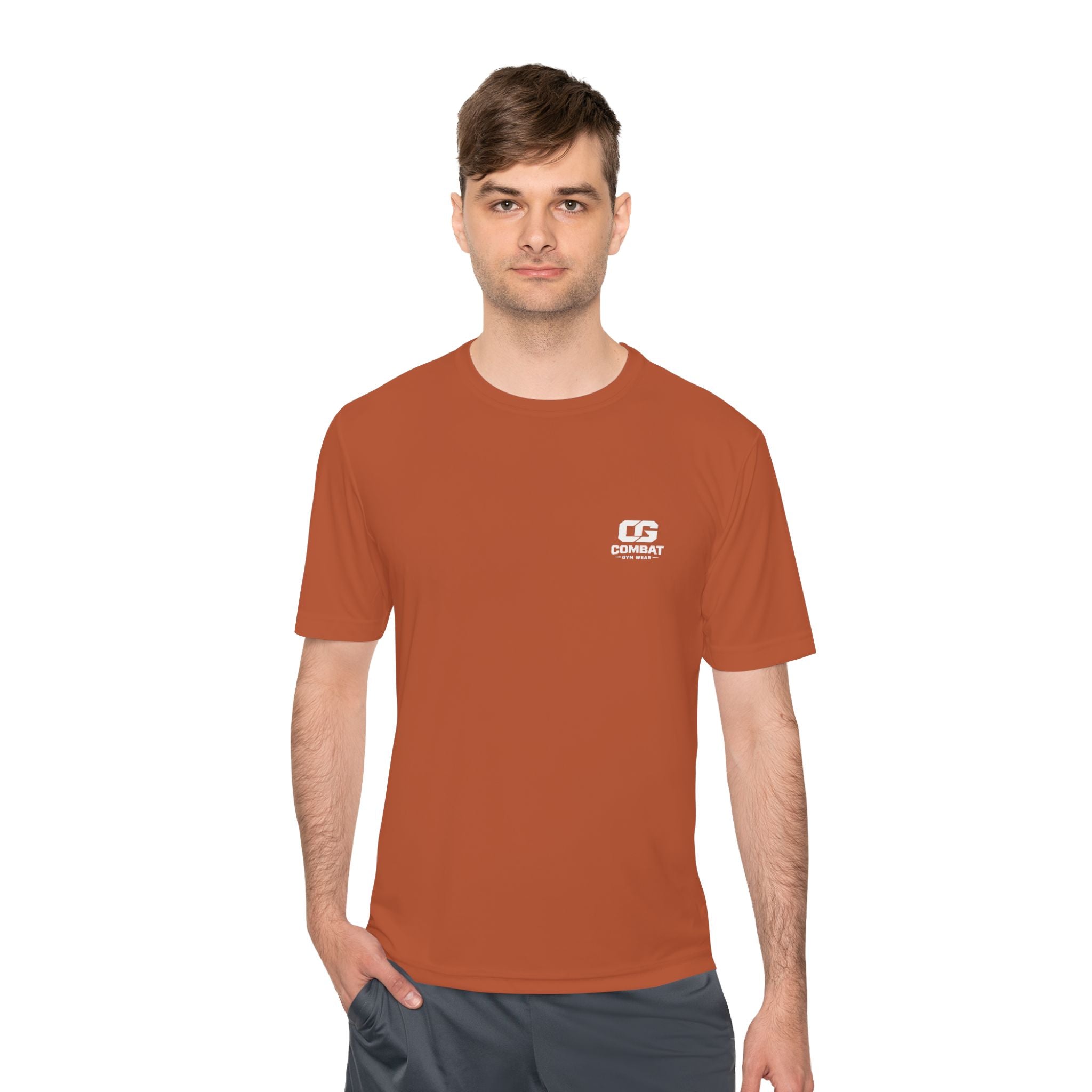 Combat Gym Wear Moisture-Wicking Tee — Performance Workout Shirt