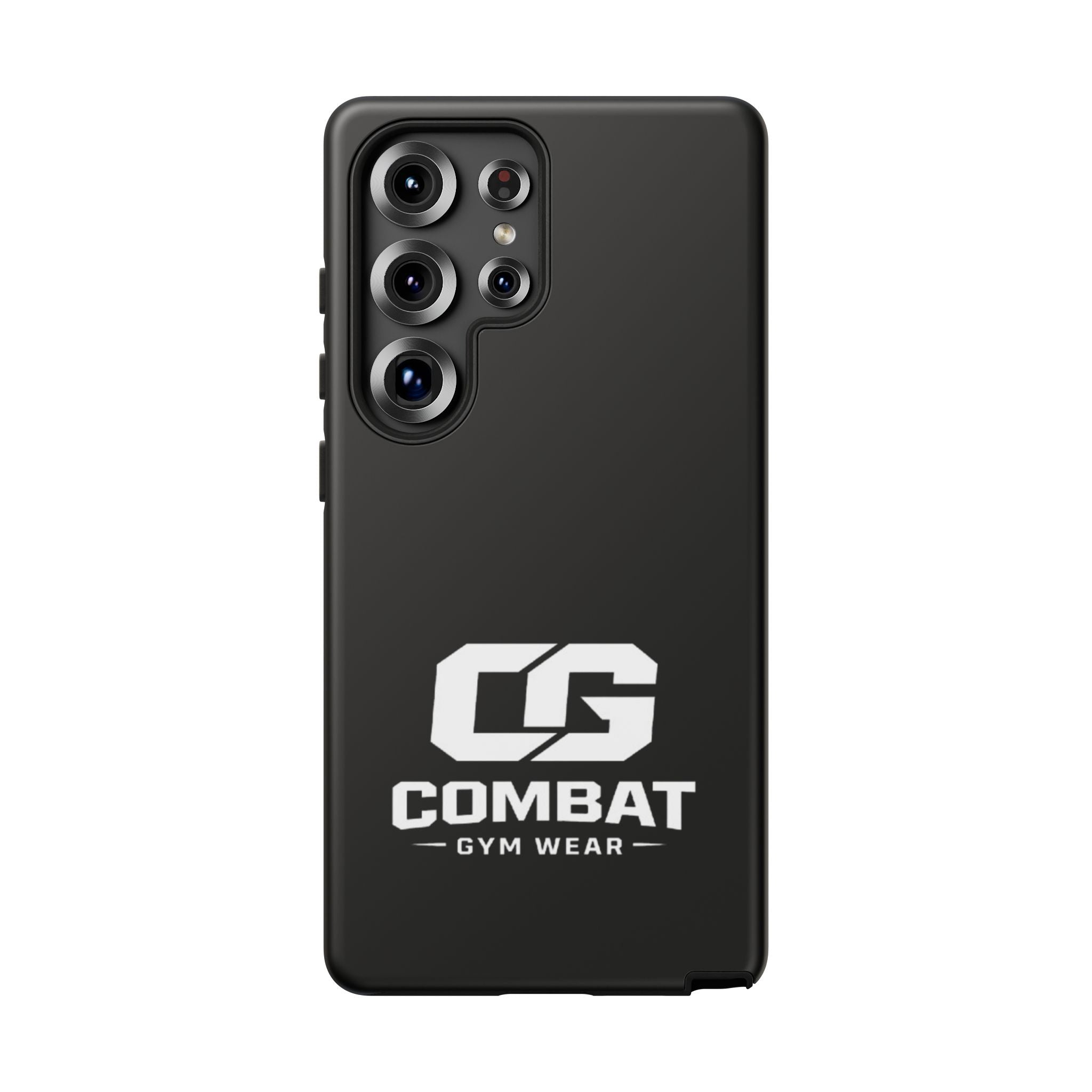 Combat Gym Wear Phone Case — Tough Protective Black Case with CG Logo