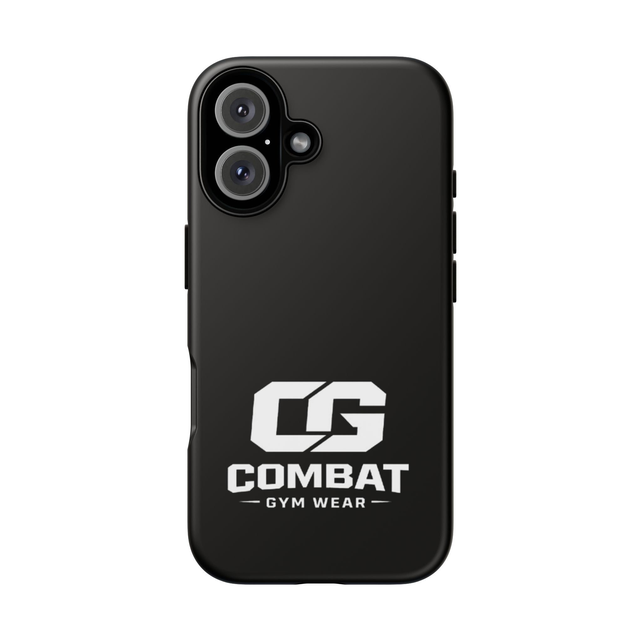 Combat Gym Wear Phone Case — Tough Protective Black Case with CG Logo