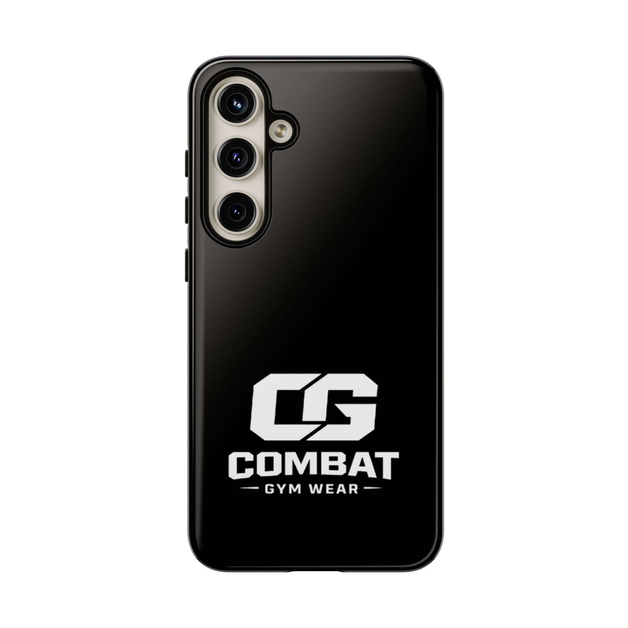 Combat Gym Wear Phone Case — Tough Protective Black Case with CG Logo