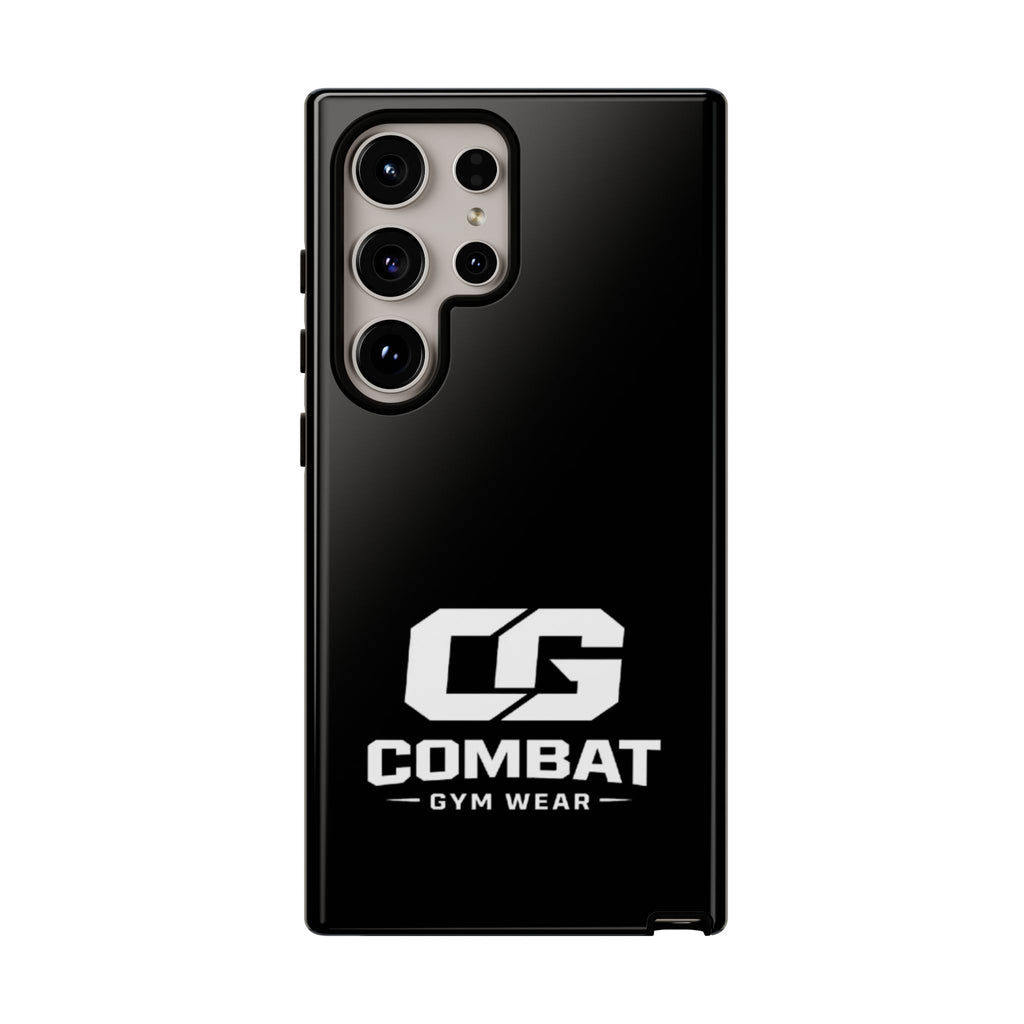 Combat Gym Wear Phone Case — Tough Protective Black Case with CG Logo