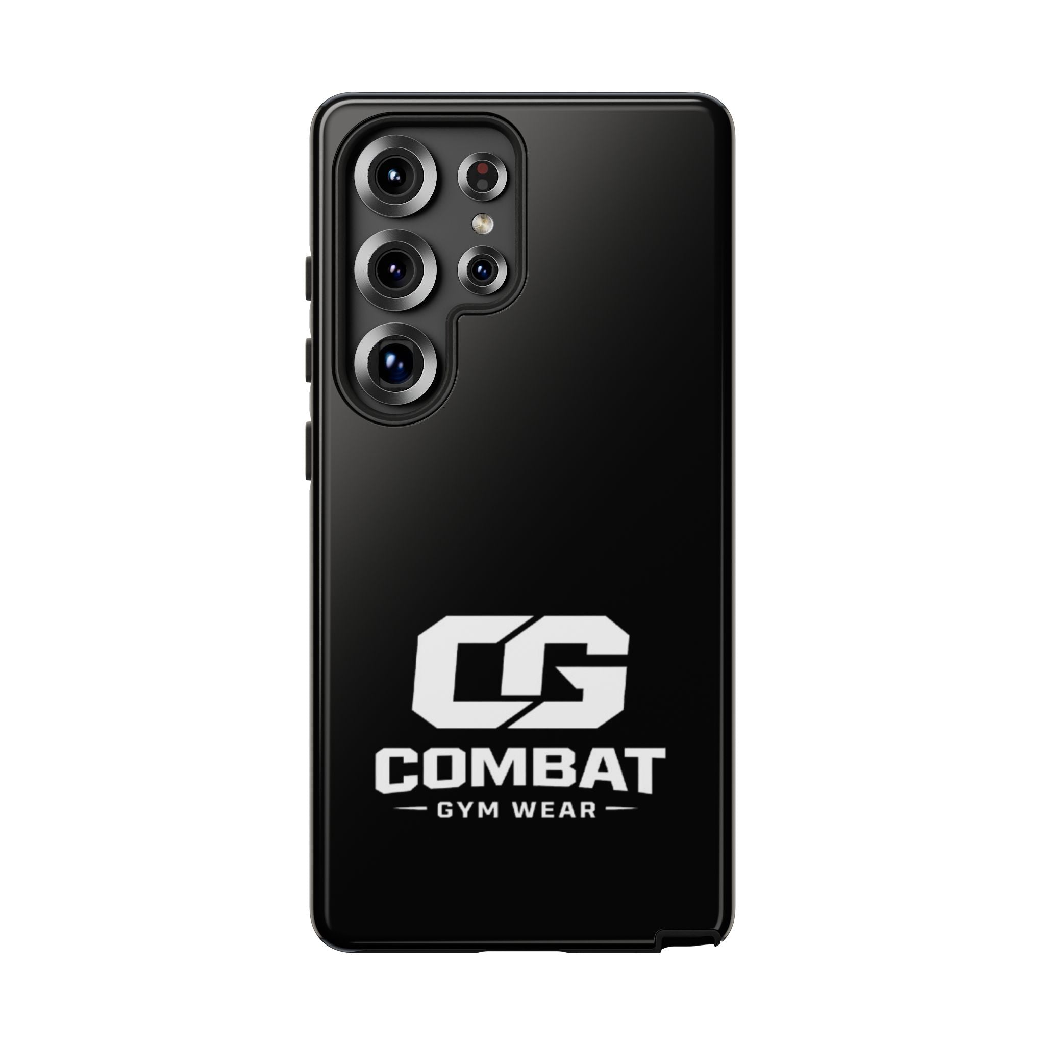 Combat Gym Wear Phone Case — Tough Protective Black Case with CG Logo