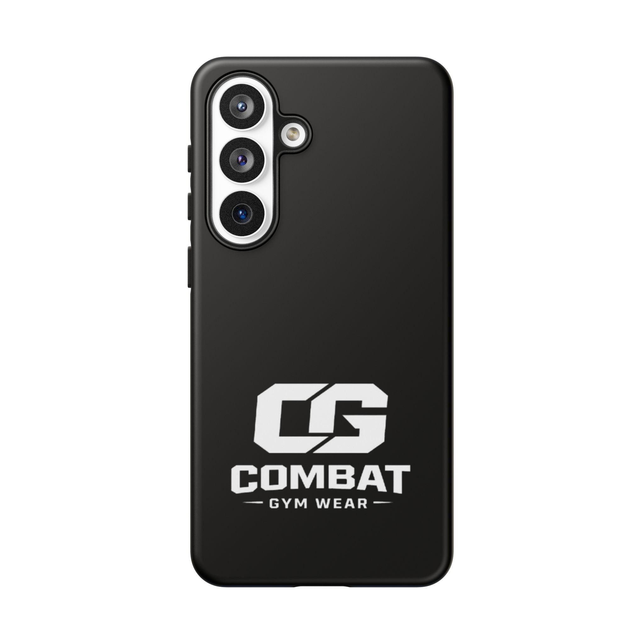 Combat Gym Wear Phone Case — Tough Protective Black Case with CG Logo