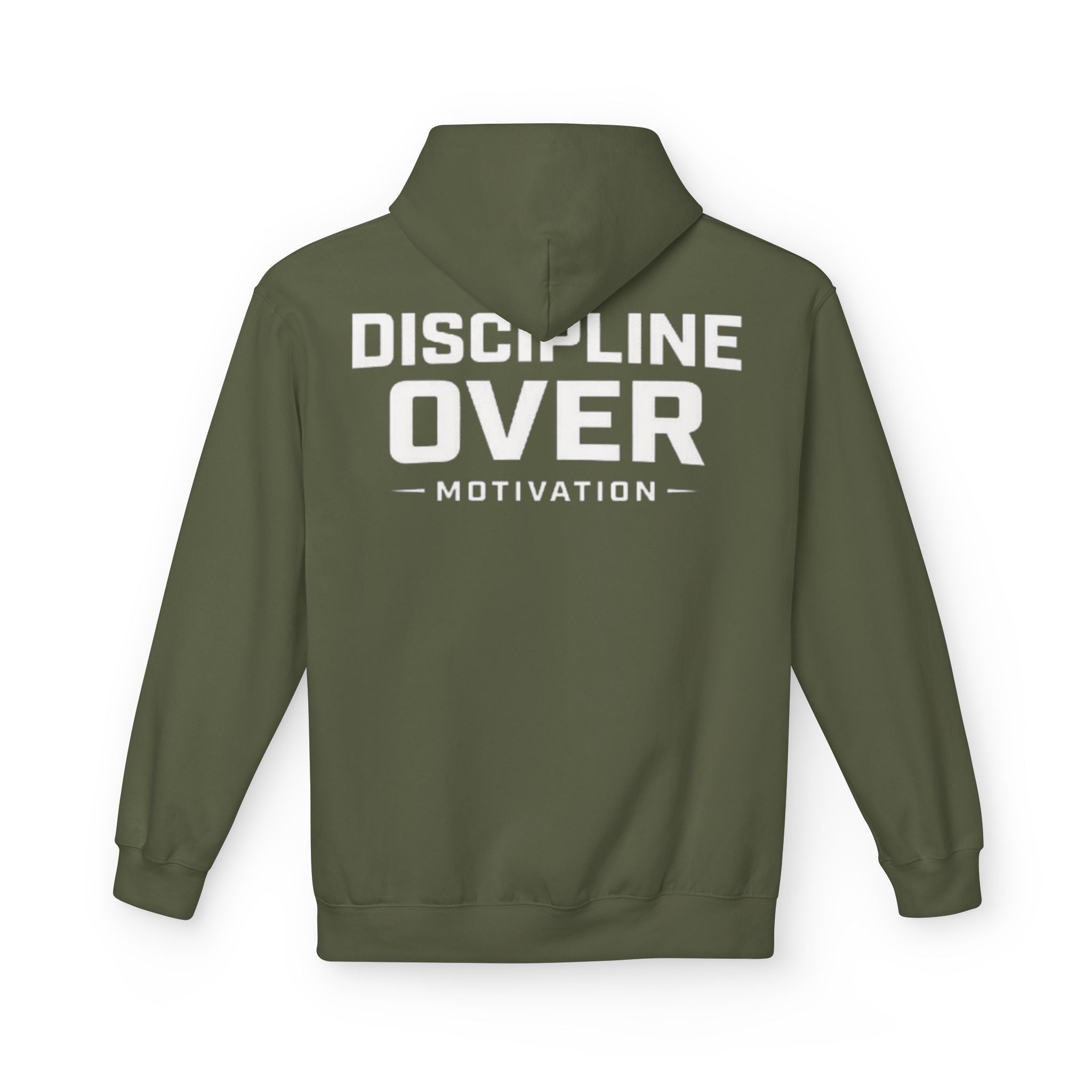 Discipline Over Motivation Hoodie