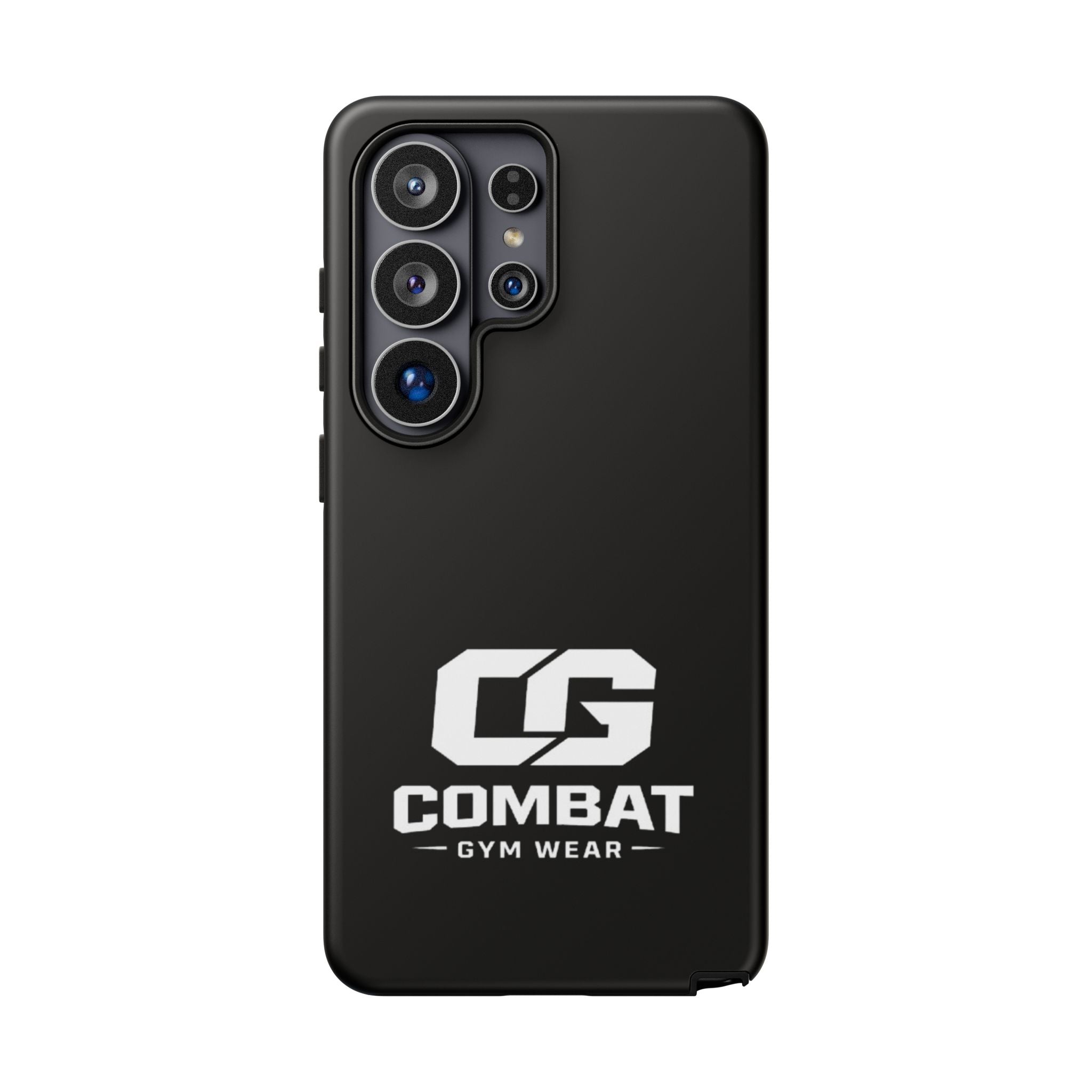 Combat Gym Wear Phone Case — Tough Protective Black Case with CG Logo