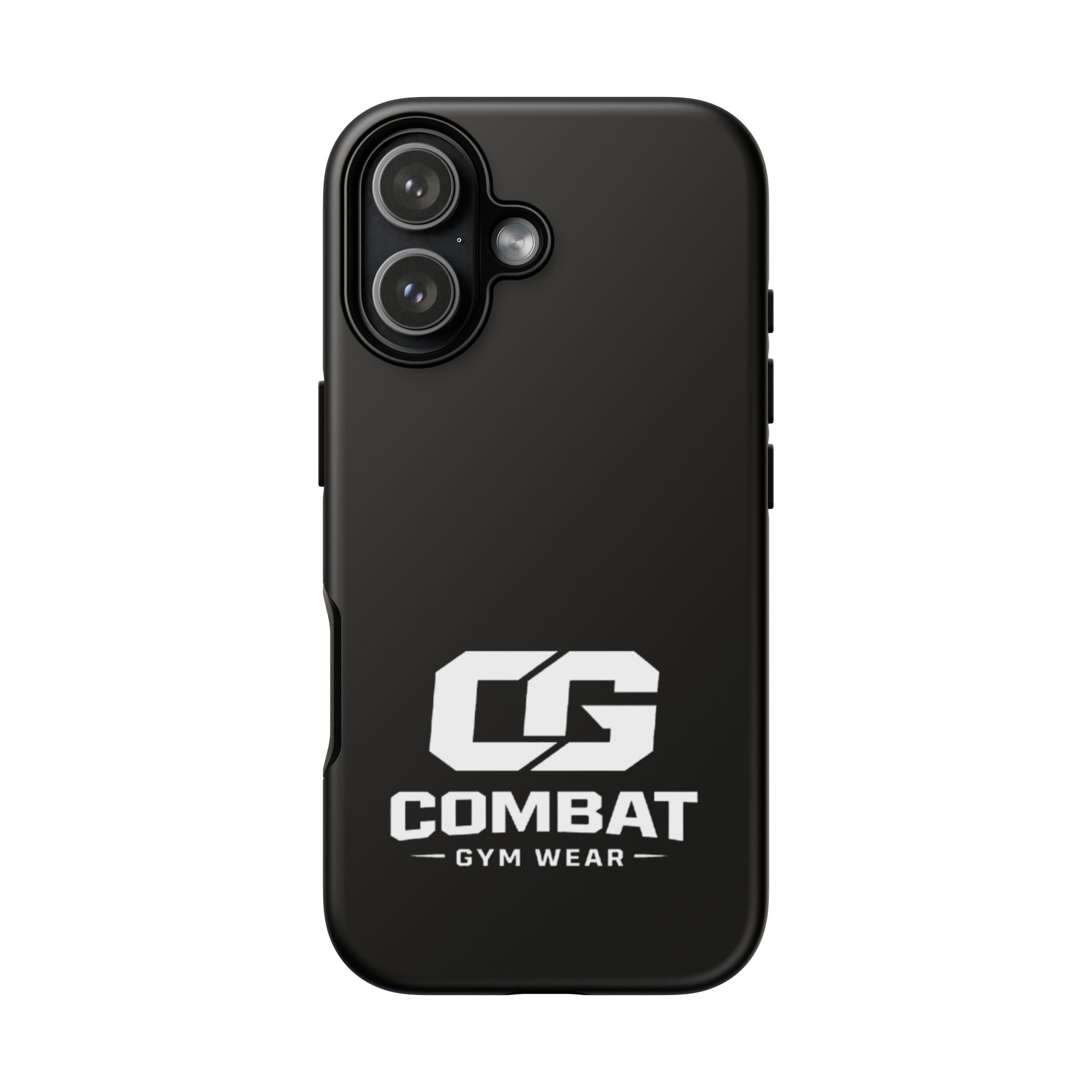 Combat Gym Wear Phone Case — Tough Protective Black Case with CG Logo