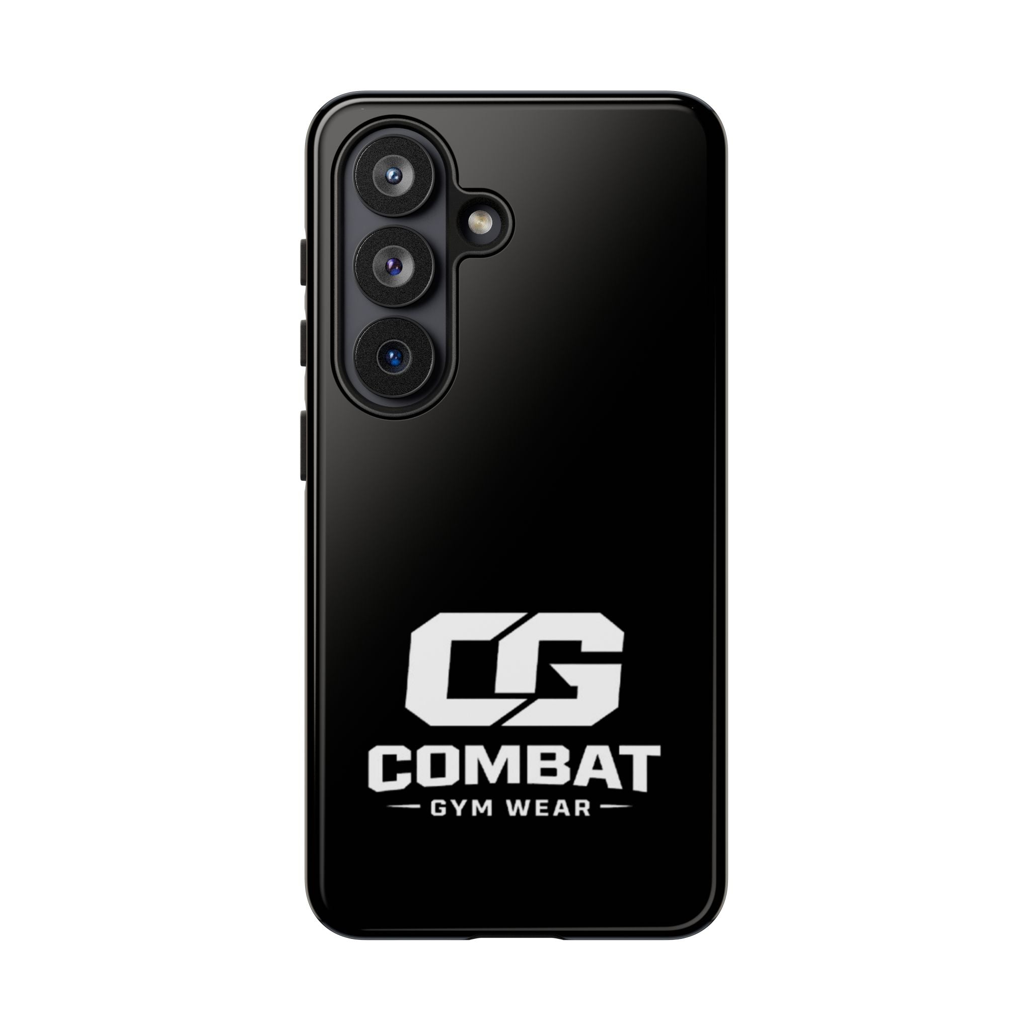 Combat Gym Wear Phone Case — Tough Protective Black Case with CG Logo