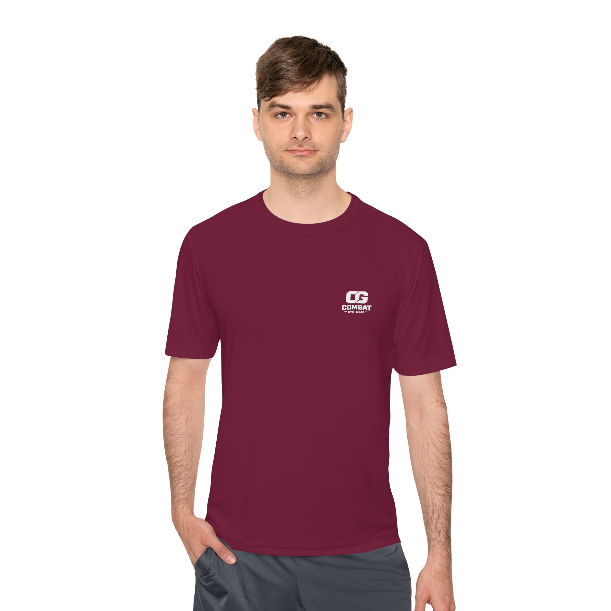 Combat Gym Wear Moisture-Wicking Tee — Performance Workout Shirt
