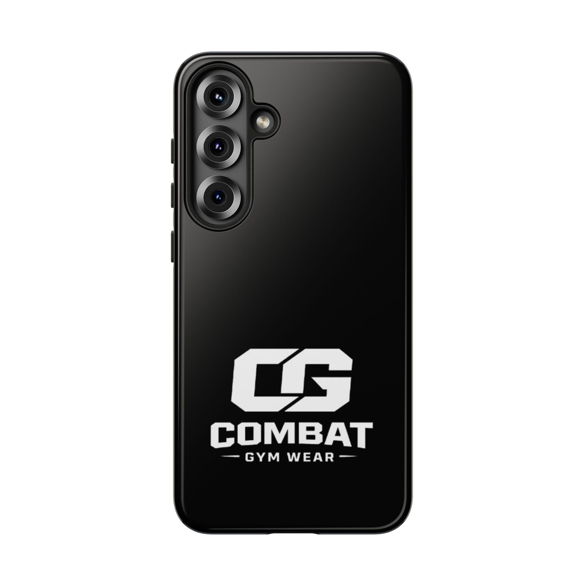 Combat Gym Wear Phone Case — Tough Protective Black Case with CG Logo