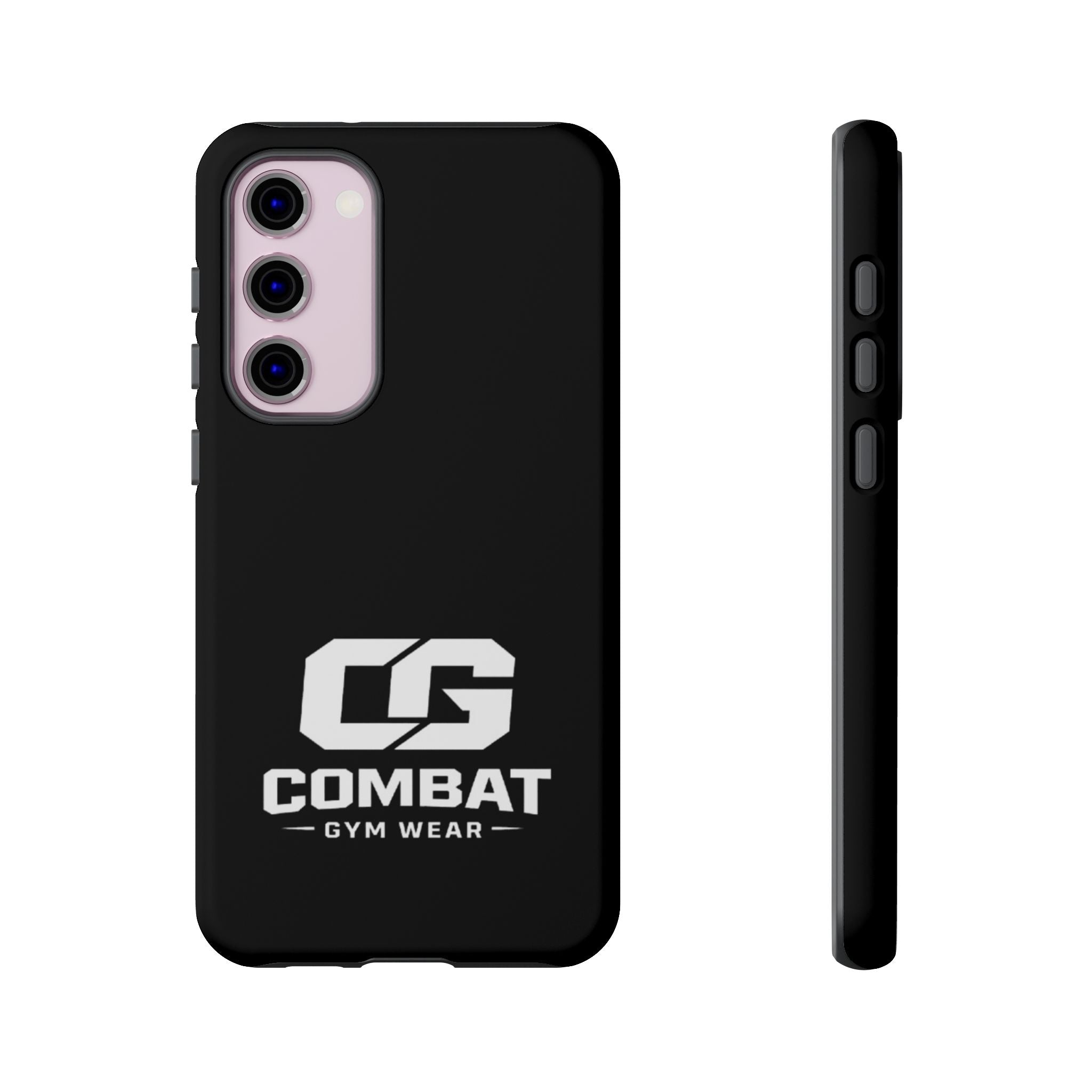 Combat Gym Wear Phone Case — Tough Protective Black Case with CG Logo