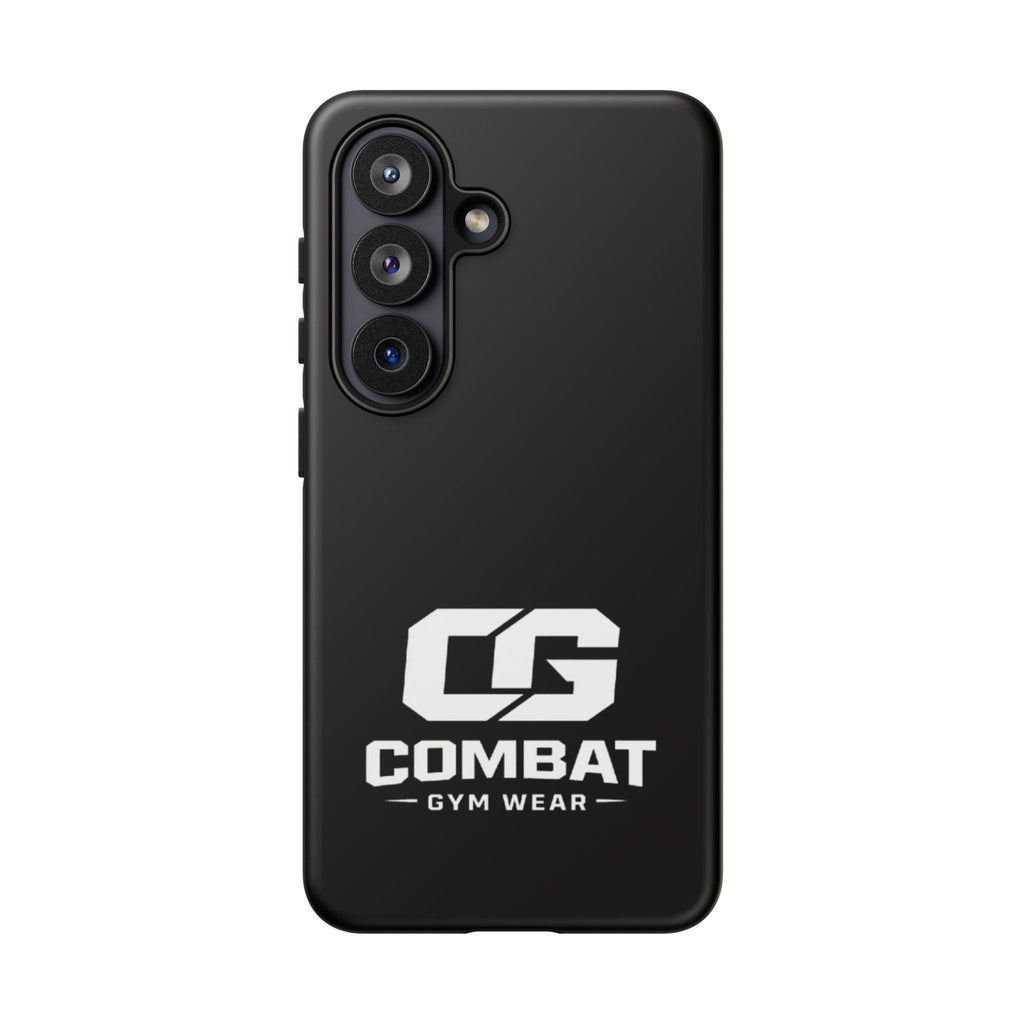 Combat Gym Wear Phone Case — Tough Protective Black Case with CG Logo