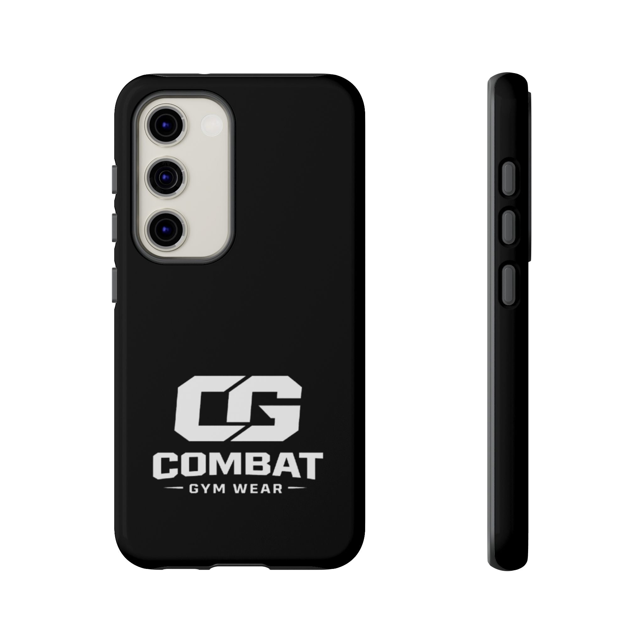 Combat Gym Wear Phone Case — Tough Protective Black Case with CG Logo