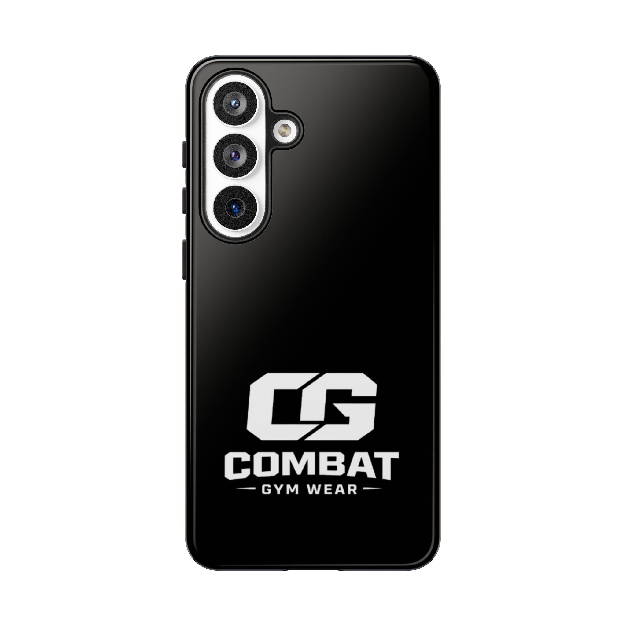 Combat Gym Wear Phone Case — Tough Protective Black Case with CG Logo