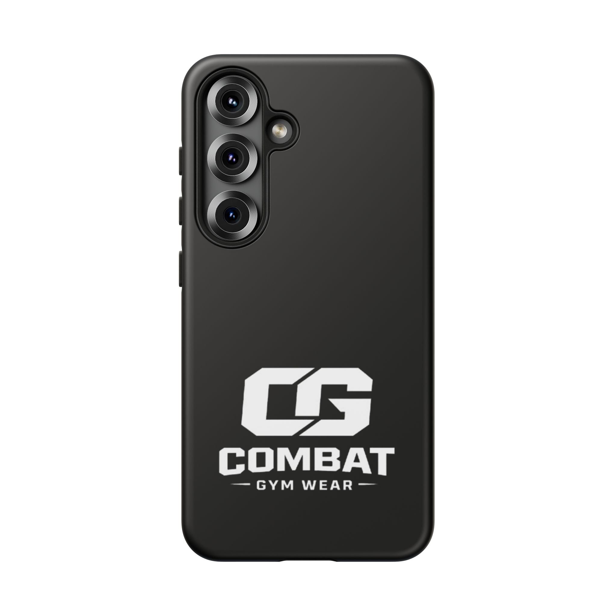 Combat Gym Wear Phone Case — Tough Protective Black Case with CG Logo