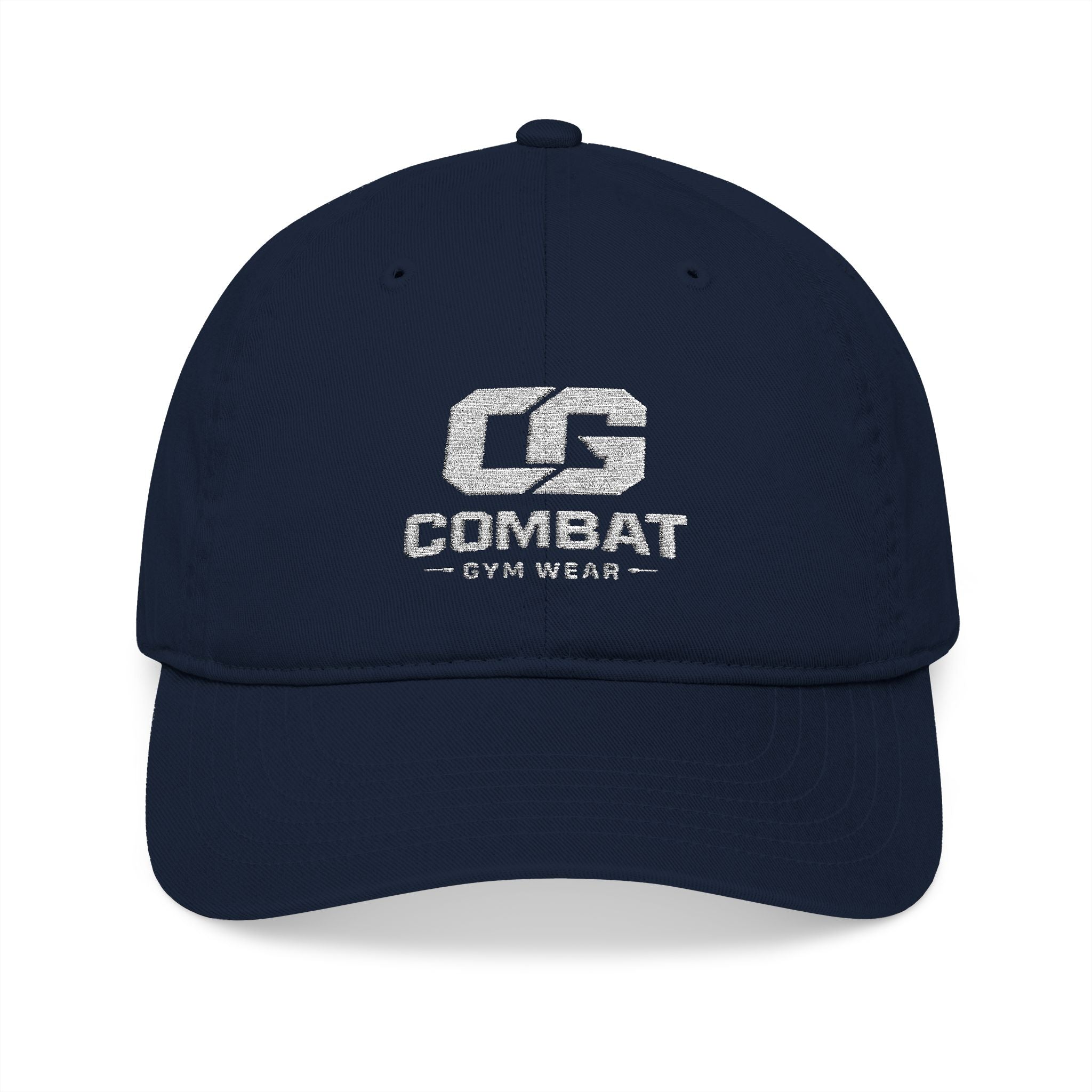 Combat Gymwear Embroidered Organic Baseball Cap