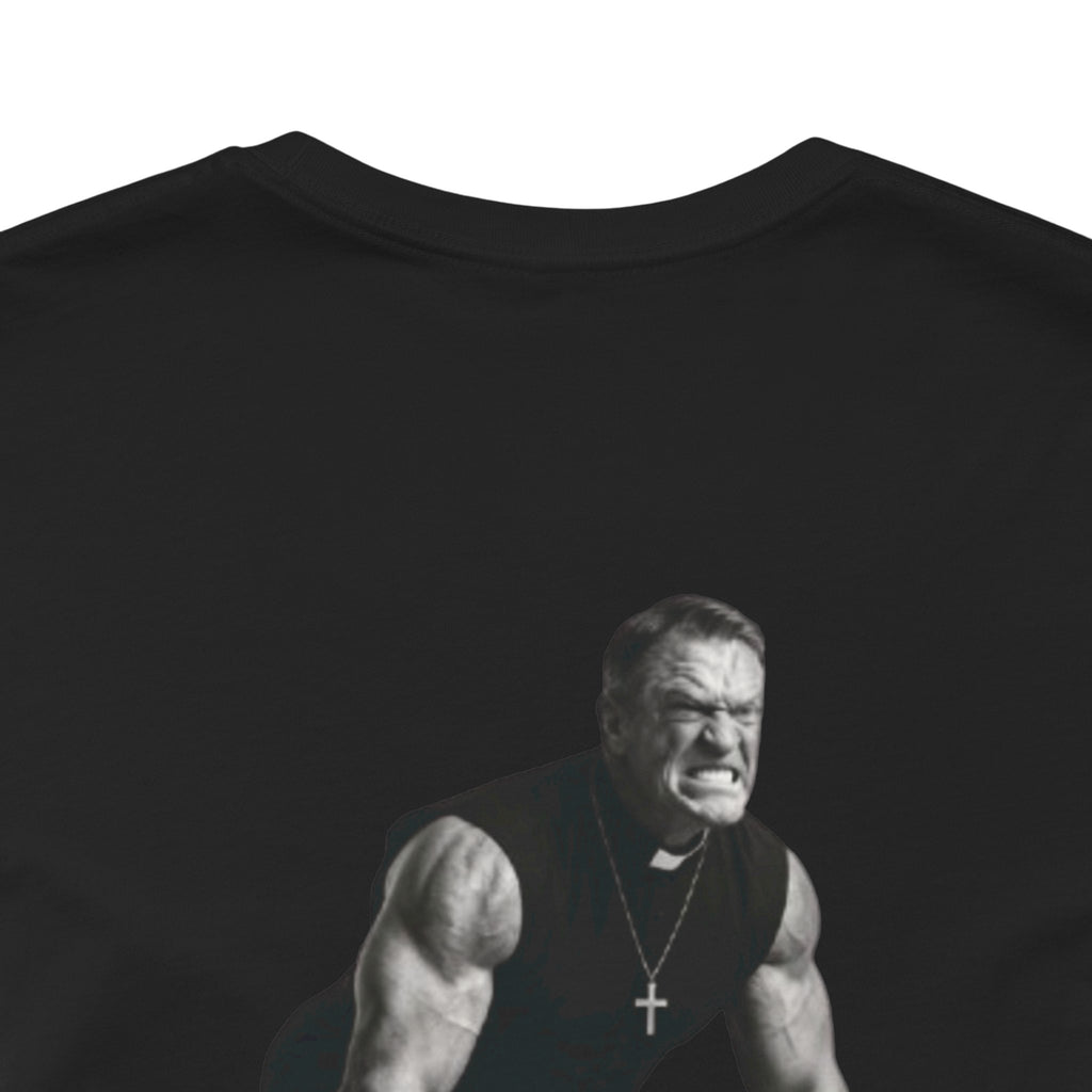 Crucifix Deadlifts Muscle Tee — Heavy Lifting Gym Shirt