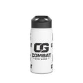 Combat Gym Stainless Steel Water Bottle – Standard Lid, Logo Pattern