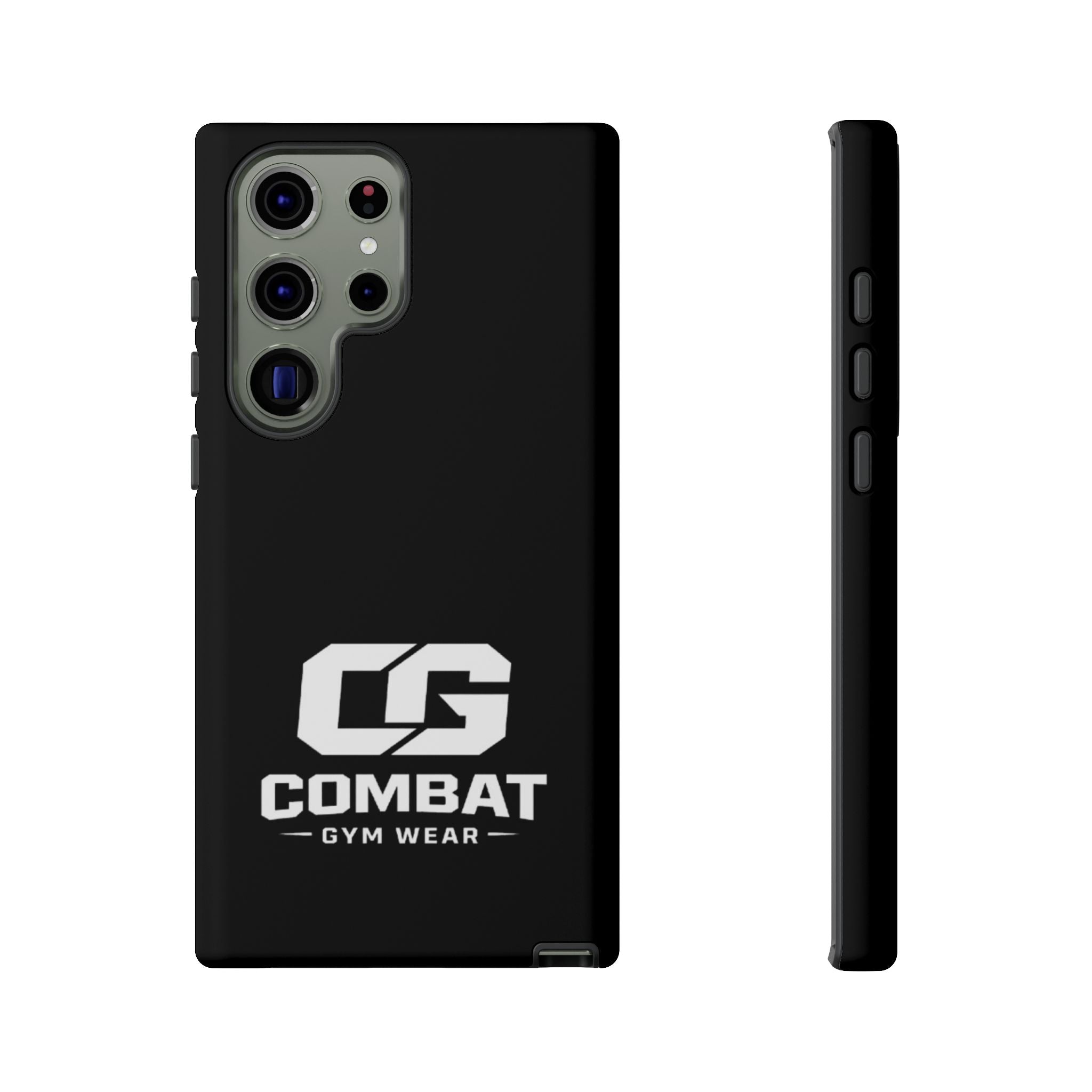 Combat Gym Wear Phone Case — Tough Protective Black Case with CG Logo