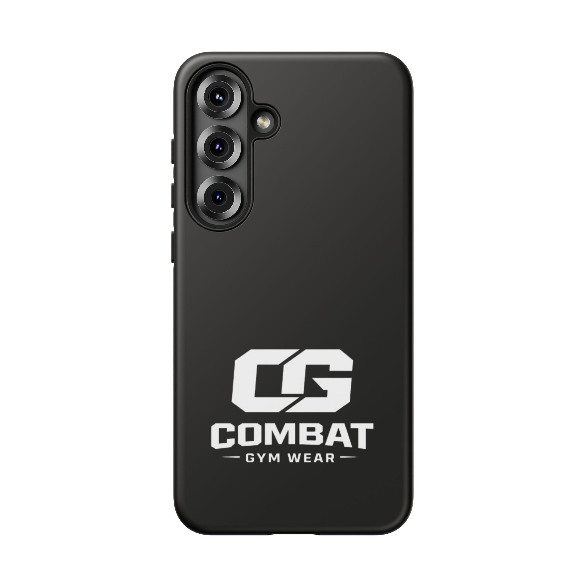 Combat Gym Wear Phone Case — Tough Protective Black Case with CG Logo