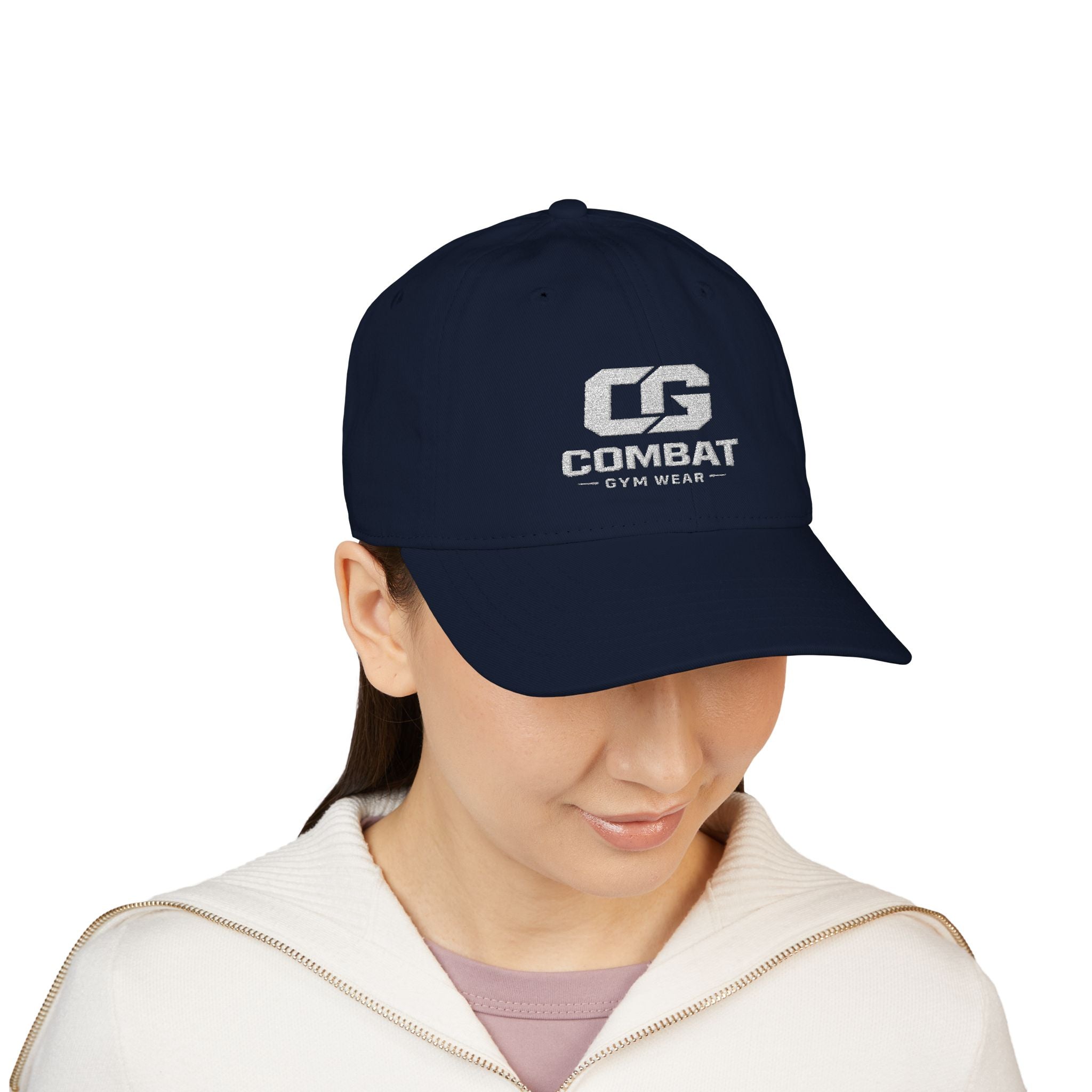Combat Gymwear Embroidered Organic Baseball Cap