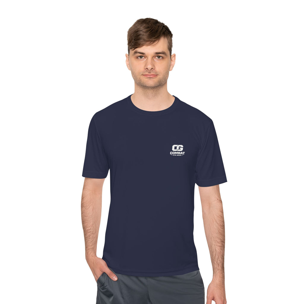 Combat Gym Wear Moisture-Wicking Tee — Performance Workout Shirt